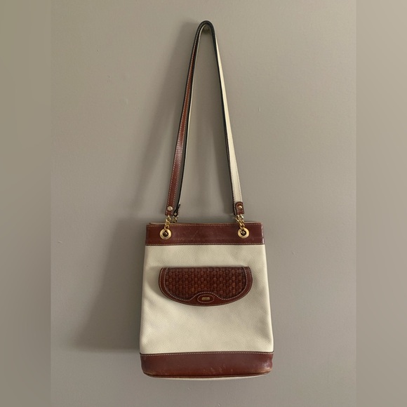 Bally Handbags - Vintage Bally shoulder Bag Gold Chain Accents